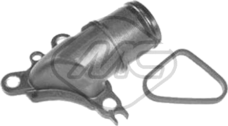 Bride de refroidissement — OPEL / RENAULT — METALCAUCHO 03924