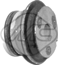 Suspension, corps de l'essieu — FIAT — METALCAUCHO 04373