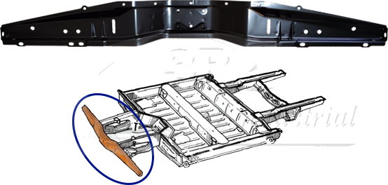 45621 Radiator Support — METALCAUCHO 45621