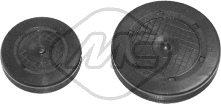 Couvercle de courroie de distribution — DACIA / NISSAN / OPEL / RENAULT — METALCAUCHO 04641