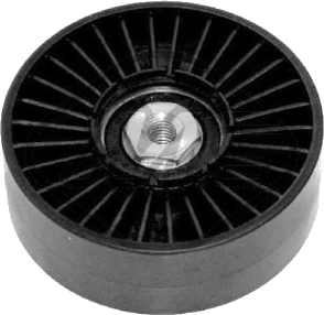 Poulie renvoi/transmission, courroie trapézoïdale à nervures — AUDI / FORD / SEAT / VW — METALCAUCHO 04768