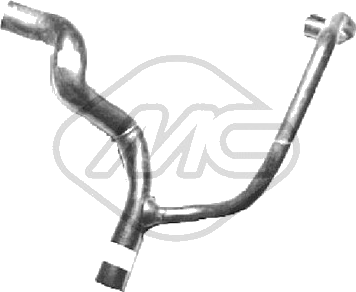 Durite de radiateur — RENAULT — METALCAUCHO 07845