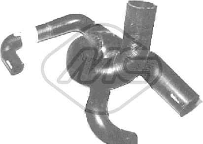 Durite de radiateur — RENAULT — METALCAUCHO 07847