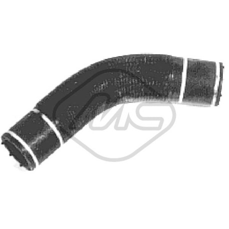 Tuyau de radiateur — CITROËN / FIAT / LANCIA / PEUGEOT — METALCAUCHO 08183
