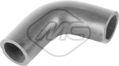 Tuyau, vanne de recirculation de gaz — OPEL — METALCAUCHO 08254