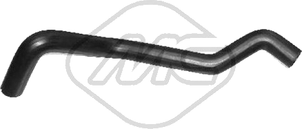 Tuyau de radiateur — CITROËN / FIAT / PEUGEOT — METALCAUCHO 08843