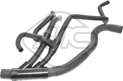 Durite de radiateur — RENAULT — METALCAUCHO 08919