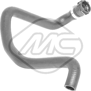 Manchon, échangeur de chaleur - chauffage — AUDI / SEAT / SKODA / VW — METALCAUCHO 09325