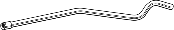 10502 Tube d'échappement — MTEA 10502