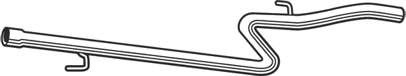 10570 Tube d'échappement — MTEA 10570