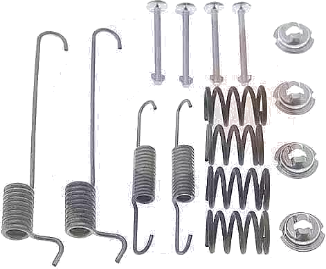 CARRAB BRAKE PARTS 3340 Accessory Kit, parking brake shoes — PLEKSAN 3340