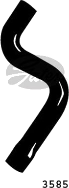 3585 Durite de radiateur — PLEKSAN 3585