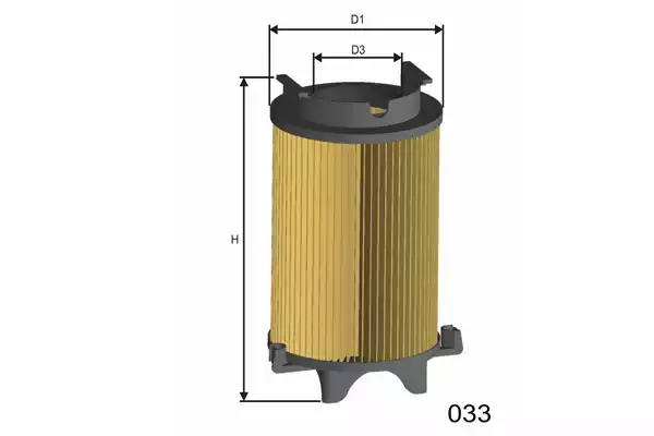 R433 Filtre à air — 00000036 R433