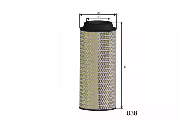 R449 Filtre à air — 00000036 R449