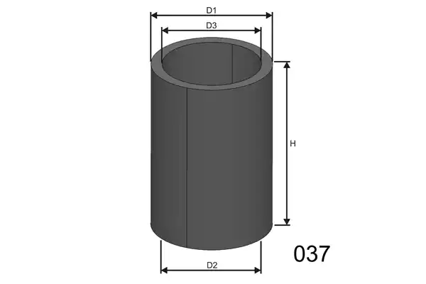R917 Filtre à air — 00000036 R917