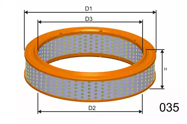 R927 Filtre à air — FILTRON R927