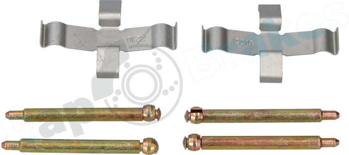 R-U0087 Accessory Kit, disc brake pad — RALLY RADIATOR 16054/32