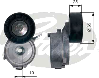 T39124 Galet tendeur de courroie accessoire — SOREA T39124