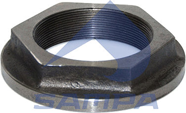 100.223 Nut, Kingpin (leaf spring hanger) — FARBA 450218