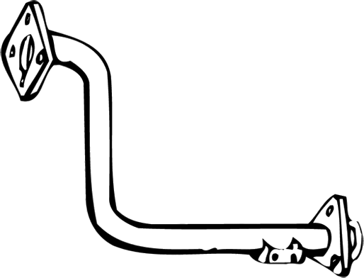 16005 Tube d'échappement — STICA 16-005