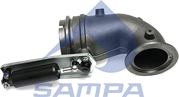 053.412 Exhaust Gas Flap, engine brake — TAIWAN 0534-12
