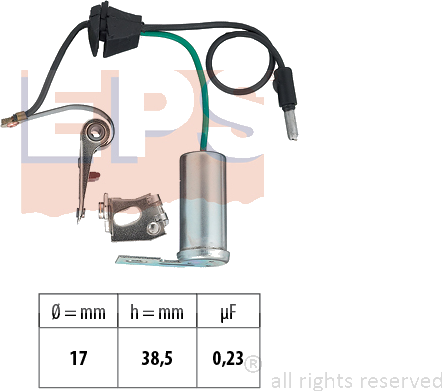 1.215.126 Contact Breaker, distributor — TAIWAN 582.482