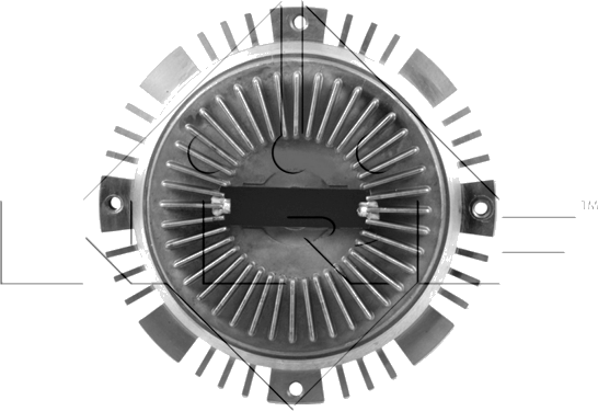 49550 Clutch, radiator fan — TAIWAN MD300964