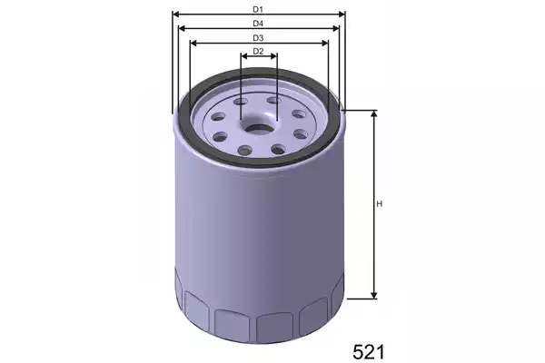 Z232 Filtre à huile — FILTRON Z232